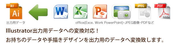 Illustrator�o�͗p�f�[�^�ւ̕ϊ��Ή�
